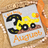 Personalized Digger Birthday TShirt