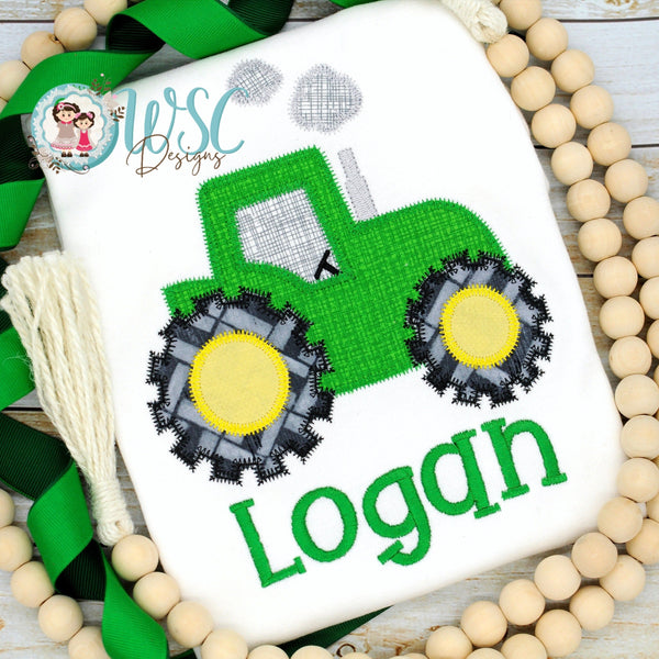 Baby Boy Farm Tractor T Shirt - WSC-Designs Boutique
