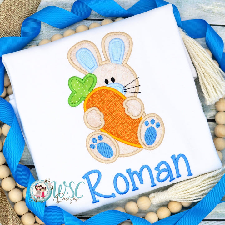 Boy Easter Bunny Carrot T-Shirt - WSC-Designs Boutique