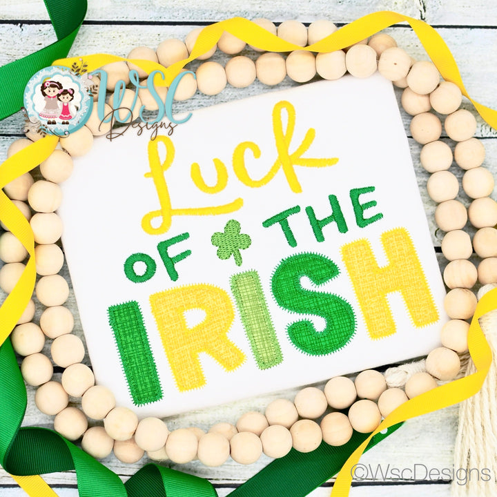 Boys St Patrick Shirt Luck of the Irish Shirt - WSC-Designs Boutique