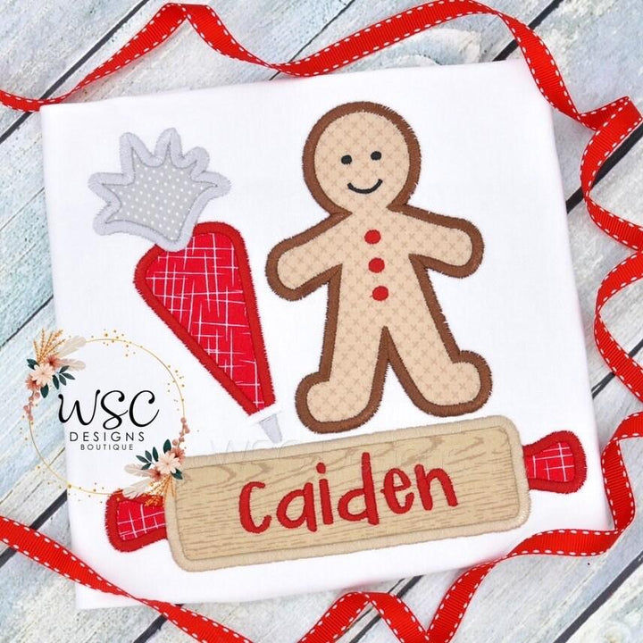Christmas Gingerbread T-Shirt - WSC-Designs Boutique