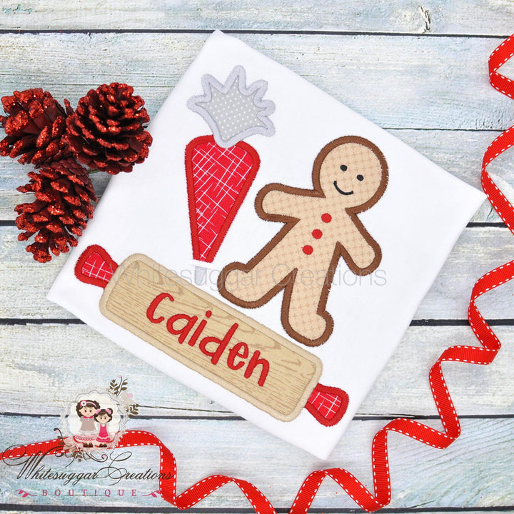 Christmas Gingerbread T-Shirt - WSC-Designs Boutique