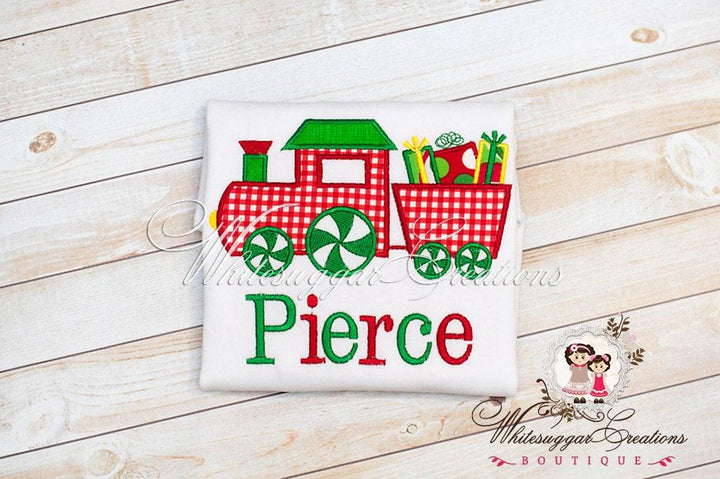 Christmas Train Shirt for Boys - WSC-Designs Boutique