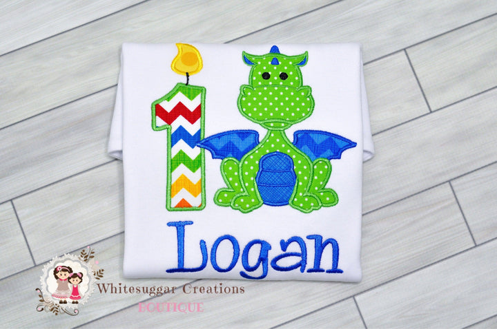 Dragon Birthday Shirt for Boys - WSC-Designs Boutique