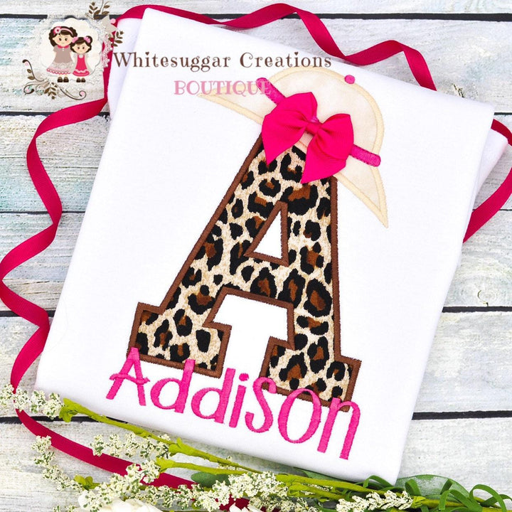Girl Safari Leopard Shirt - WSC-Designs Boutique