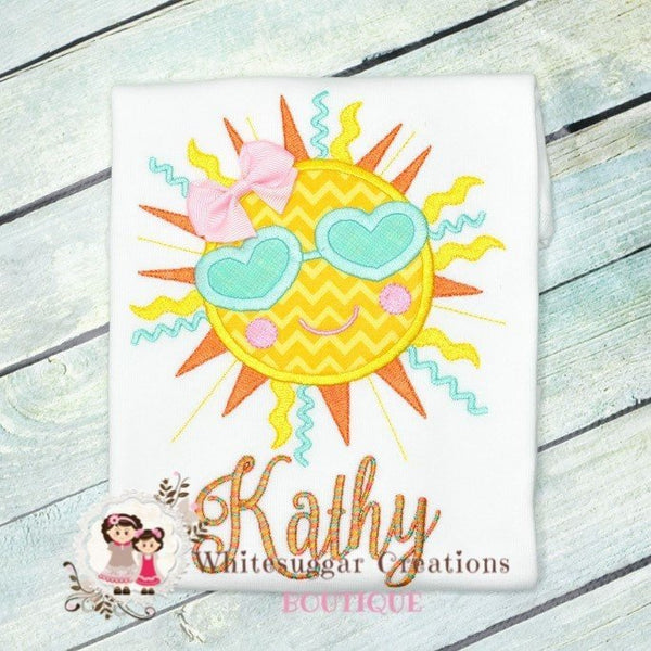 Girl Summer Embroidered T Shirt - WSC-Designs Boutique
