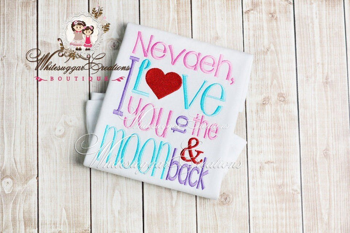 I Love You to the Moon and Back Shirt | Valentine's Day - WSC-Designs Boutique