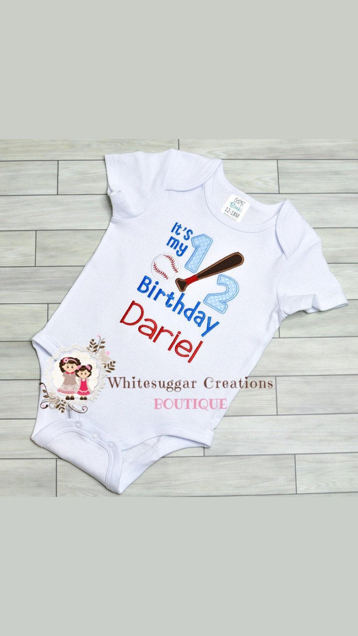 It's My Half Birthday Baseball Shirt - WSC-Designs Boutique