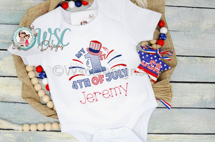 My first 4th of July Outfit - WSC-Designs Boutique