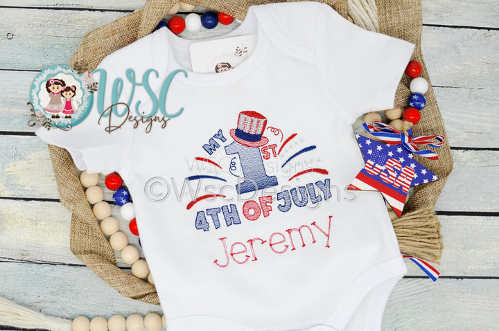 My first 4th of July Outfit - WSC-Designs Boutique