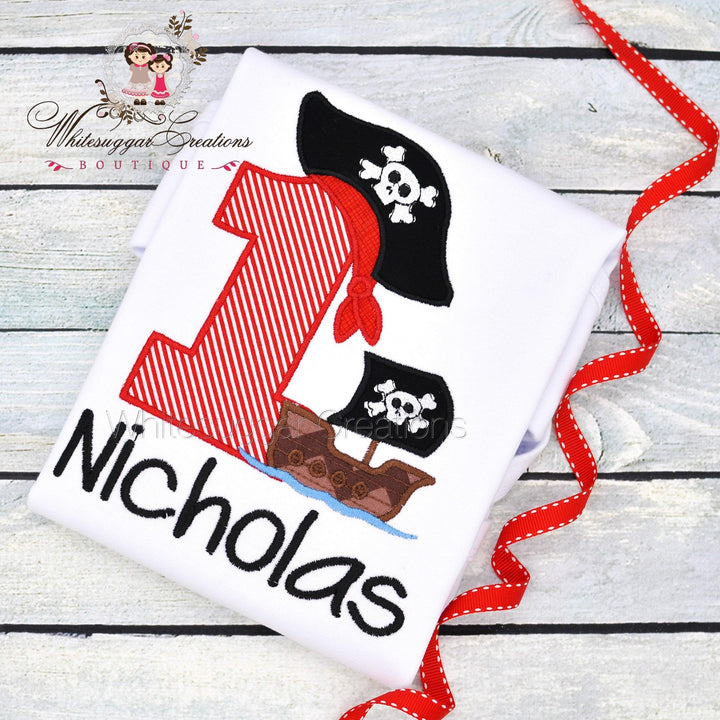 Pirate 1st Birthday Outfit - WSC-Designs Boutique