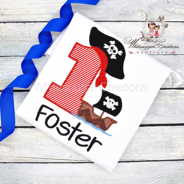 Pirate Birthday Shirt for Boys - WSC-Designs Boutique